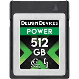 Delkin Devices 512GB POWER 4.0 CFexpress Type B Memory Card