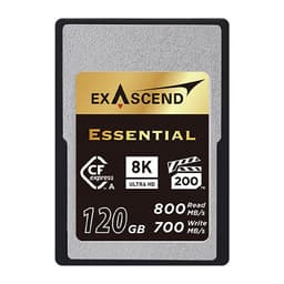 Exascend 120GB Essential Series CFexpress Type A Memory Card