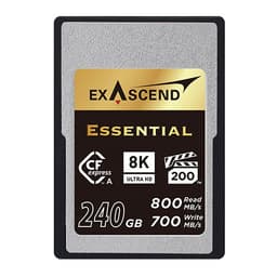 Exascend 240GB Essential Series CFexpress Type A Memory Card