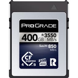 ProGrade Digital 400GB CFexpress 4.0 Type B Iridium Memory Card