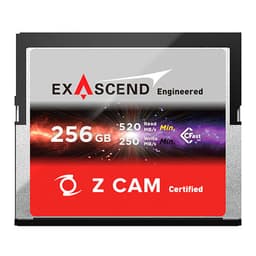 Z CAM 256GB ExAscend CFast 2.0 Memory Card